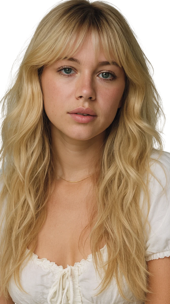 Frau blond